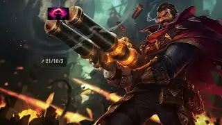 Graves top vs Nasus (Dark harvest 1 shot build).