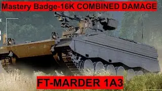 16K Combined Damage-MARDER 1A3-World of Tanks Console-#worldoftanksconsole #wotconsole