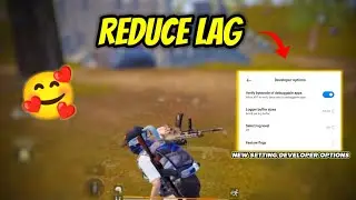 New 🔥 Developer Options Settings to Reduce Lag | Redmi Note 9 Pubg/Bgmi