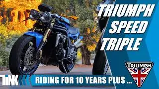 10 years riding a #Triumph #SpeedTriple