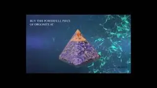 Lapis Lazuli Metatrons orgonite Pyramid