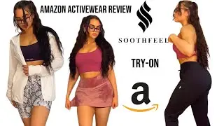 ОБЗОР AMAZON ACTIVEWEAR с участием SOOTHFEEL *Доступная цена* + примерка | шорты, юбки, спортивные брюки и многое другое!