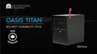 5100 Oasis&reg; Locking Post Mount Mailbox - Features and Benefits