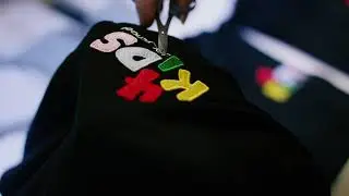 How do they... apply Embroidery to Clothing