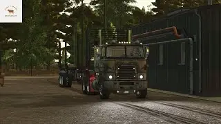 LS 25 NF Marsch #071 Der Stream nicht viel zu tun im Januar