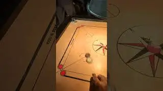 Unbelievable Carrom Trick Shot 😱 | Impossible Angle Shot | #CarromShorts #carrom#trickshot