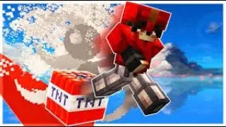 TNT jumping to get beds