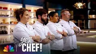 Can the Final Four Survive the Monkey Wrenches? | Yes, Chef! | NBC