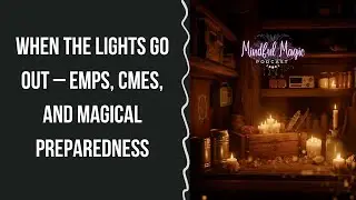 When the Lights Go Out &ndash; EMPs, CMEs, and Magical Preparedness