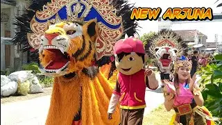 Super Meriah..!  Kirab Barongan New Arjuna Masuk Dukuh Boyolangu | Hidayah Demak