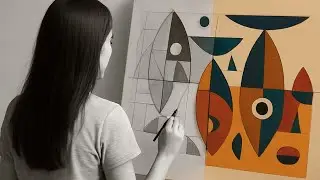 A stylish painting for your living room #painting #drawing #fish #art