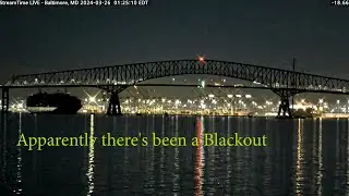 Blackout? Baltimore bridge collapses after cargo ship collision.