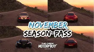 NOVEMBER Year 3 Season Pass Cars Customization -  The Crew Motorfest