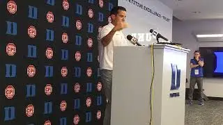 Coach Diaz post UNC win