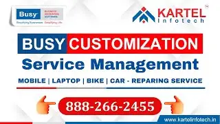 Service Management Add-on for Repairing Business | Mobile, Laptop, Bike & Car -Repairing In BUSY