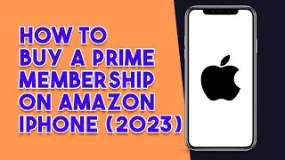 How to buy a Prime Membership on Amazon | iPhone Tutorial (2023)