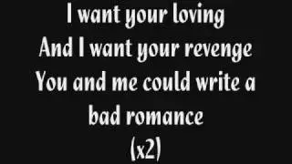 [ Lyrics TN ] Lady Gaga - Bad Romance ( Alvin and the Chipmunks )