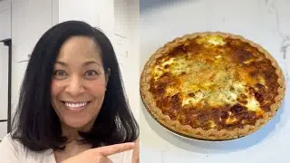 HIGH PROTEIN BREAKFAST QUICHE w/42 GRAMS + Dump & Bake Recipe + Quick & Easy