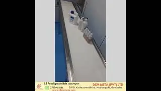 SS Food grade conveyor