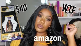 AMAZON SENSATIONNEL HD  BUTTA LACE 16 HIT OR MISS 👀 #amazon #wigreview #sensationnelwigs #wigs