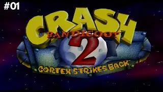 Let's Play Crash Bandicoot 2 Cortex Strikes Back Adventures in Turtle Woods, Snow Go & Hang Eight