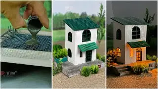 I Turned Tiny Bricks Into a Mini House &ndash; Here&rsquo;s How! #vfuho #house #miniature