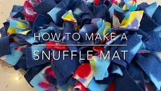 How to make a cat snuffle mat
