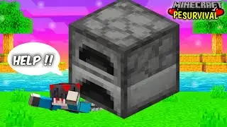 Minecraft best super smelter in 1.21 Bedrock || Survival series EP 8 (HINDI)