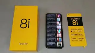 Unboxing & Antutu Benchmark  Realme 8i