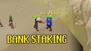 Runescape 2007 - Staking Bank With Live Commentary - Runescape Staking - Oldschool Runescape