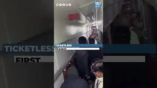 Ticketless passengers crowd First Class compartment
