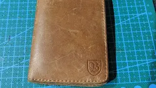 Limpieza y acondicionamiento Cartera piel Brixton Landes Leather Wallet Cleaning conditioning Cuero