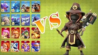 Shadow Queen Vs All Max Troops | Archer Queen Vs All Max Troops | Clash of Clans