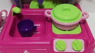 [toy asmr] Kitchen PlaySet ASMR Satisfying with Unboxing No Talking | Review Toys