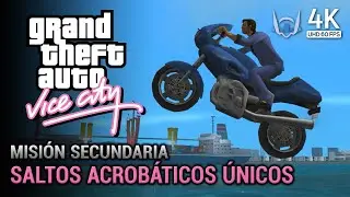 GTA Vice City | Saltos Acrobáticos Únicos (Todas las ubicaciones - 4K 60fps)