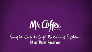 Mr. Coffee&reg; Single Cup K-Cup&reg; Brewing System