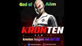 Kronten longest red dot kill #godofaim #KRONTENGAMING