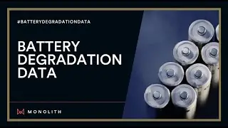 Battery Degradation Data | Monolith AI Webinar