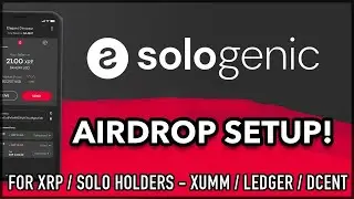 SOLO Airdrop Setup! (XRP / SOLO Snapshot) - XUMM App, Ledger, DCENT