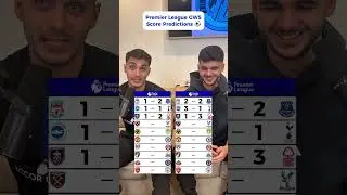 Premier League predictions for GW5🔥 #football #podcast