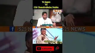 Ys Jagan VS CM ChandraBabu Naidu #cmchandrababu #tdpparty #ysjagan #ycpparty #andhrapradesh #s25news