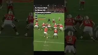 Top 5 Worst Throws #top5 #worst #cfb #football