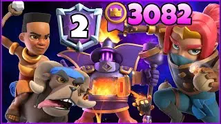 Top 2/3082🥇 with Boss Bandit RamRider Deck.!