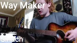 Way Maker - Sinach | Acoustic guitar lesson