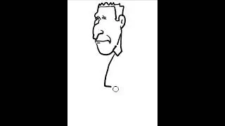 1 Minute Digital Character Drawing-Real Time