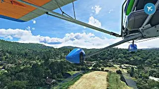 Microsoft Flight Simulator Flying an ultralight aircraft in Monte Verde Brasil