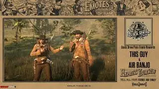 Red Dead Online - Quick Draw Pass No 2 Emotes