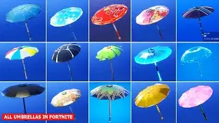 All Victory Umbrellas in Fortnite (Season 1 - Chapter 2 Season 5)