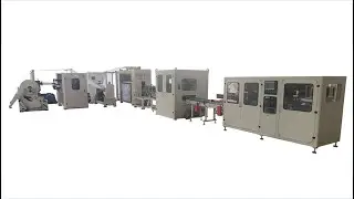 Automatic transferring N fold hand towel paper making machinery production line