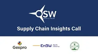 Supply Chain Insights Call with EnBw and Gexpro Services